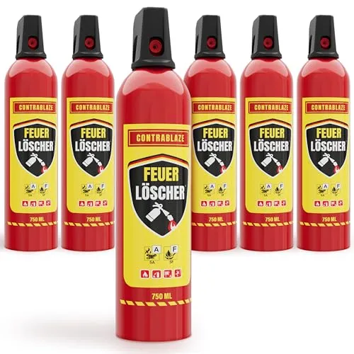 Feuerlöscher Haushalt 6er Set
