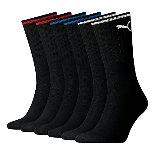 PUMA Herren CREW SOCK STRIPE 3P
