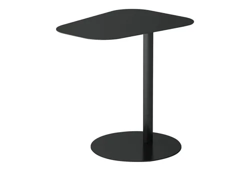 [en.casa] Beistelltisch Nastätten - Moderner Gartentisch und Sofatisch - Beistelltische fürs Wohnzimmer mit robustem Metallgestell, ideal für vielseitige Nutzung im Innen- und Außenbereich, pflegeleicht und stilvoll.