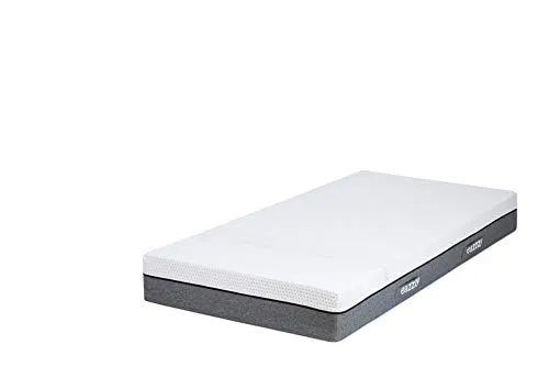 Genius eazzzy Deluxe Gelschaummatratze 200x200 cm - Hochwertige Matratze mit 20 cm Höhe, 3 Zonen für optimale Druckentlastung und Temperaturausgleich – ideal für individuellen Schlafkomfort.