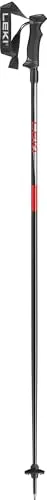 LEKI Hot Shot Skistöcke 130 cm schwarz-grau-rot in schwarz von LEKI