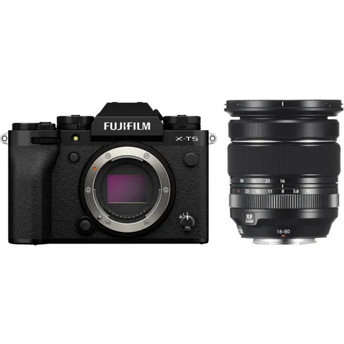 Fujifilm X-T5 Kit mit FUJINON XF16-80mmF4 R OIS WR von Fujifilm