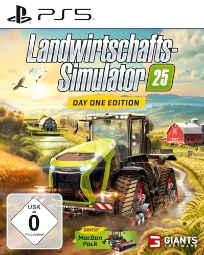 Landwirtschafts-Simulator 25: Day One Edition für PS5 von astragon