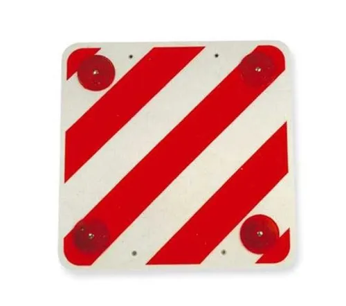 Überstehendes Lastzeichen aus Kunststoff mit Reflektoren Logica 4GEMME 1