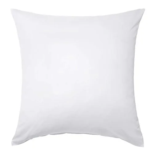 Curt Bauer Kissenbezug Basic Uni-Mako-Satin, weiß 80/80 - Kissenbezug aus hochwertigem Mako-Satin, besonders weich und atmungsaktiv, ideal für erholsamen Schlaf.