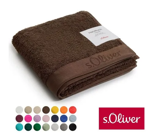 s.Oliver Handtuch s.Oliver, Premium Qualität, 600 gr/m², auch als Sets erhältlich, Walkfrottier (1-St), große Farbauswahl, auch als Duschtuch, Waschhandschuh, Gästetuch
