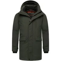 Stone Harbour Herren Winterjacke Emriis mit Fleecefutter & Kapuze