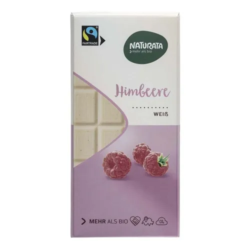 Chocolat - Weiße Himbeere 100g | NATURATA