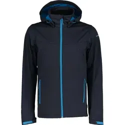 Icepeak Softshelljacke Herren mit Kapuze Biggs, Farbe:Anthrazit, Größe:54 - Grau - 54