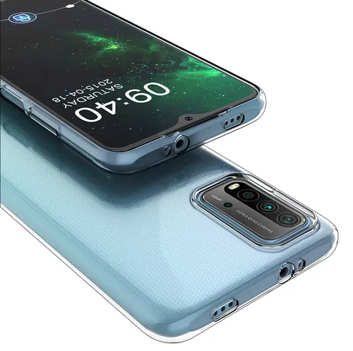 Hülle Silikon Tasche Slim Case Handyhülle Schutz Cover Etui für Xiaomi Redmi 9T