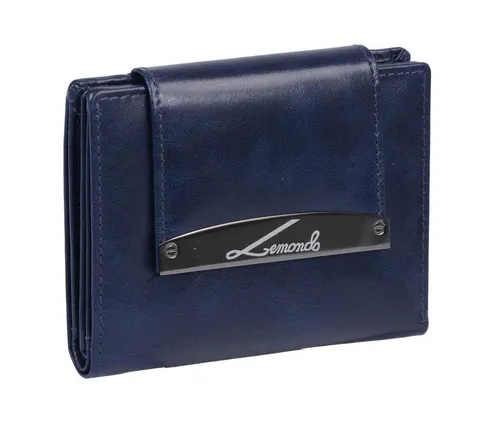 GlücksNugget Geldbörse Damen Leder von LEMONDO – Blaues Portemonnaie - Elegante Damen-Geldbörse aus hochwertigem Leder von LEMONDO. Mit durchdachter Innenaufteilung und Platz für bis zu 10 Karten. Ideal für den täglichen Einsatz und besondere Anlässe. Kompakt, modern und stilvoll.