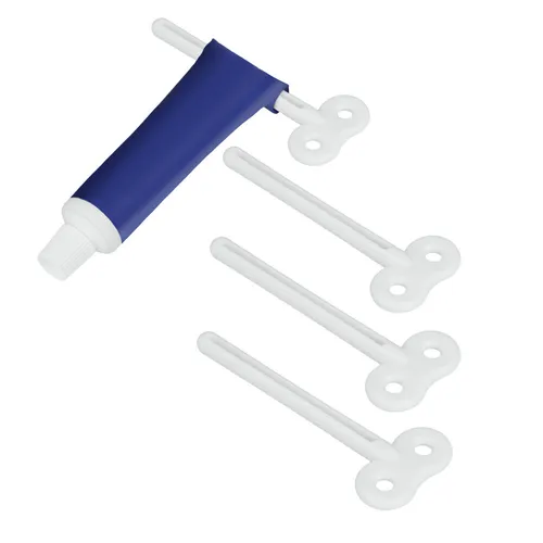 Tuben-Schlüssel 4er Set von Metaltex - Praktische Küchenutensilien zur einfachen Entleerung von Tuben, ideal für Hobbyköche und kreative Küchenliebhaber.