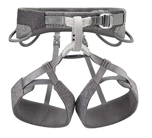 Petzl Herren Sama Klettergurt Größe M, grau - Klettergurte für Sportklettern, besonders komfortabel und bewegungsfreundlich für uneingeschränkte Beweglichkeit.
