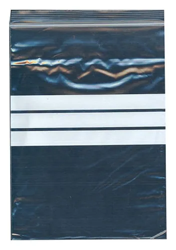 Helbing GmbH Packing Systems Folienbeutel 1000 Druckverschlussbeutel 75 X 90 mit Stempelfel