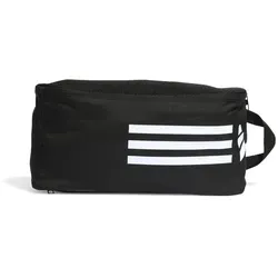 adidas Performance Sporttasche Essentials - Schuhtasche 36 cm (black/white) - Sporttaschen: Praktische adidas Schuhtasche aus 100% recyceltem Polyester mit atmungsaktivem Mesh für optimale Luftzirkulation und frische Schuhe, ideal für Fitness und Freizeit.
