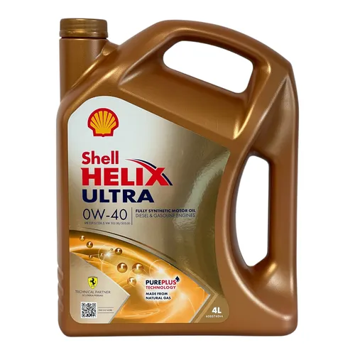 Shell Motoröl Helix Ultra 0W-40 - Hochleistungsmotoröl für optimale Leistung und Schutz, ideal für moderne Benzin- und Dieselmotoren.