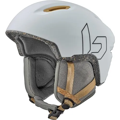 Bollé - Atmos, Ice White Matte, No Lens Reference, Medium, Snow Helmets, Unisex, Adult