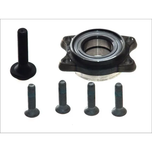 Radlagersatz FAG 713 6104 30 - Radlager für zuverlässige Fahrzeugperformance, mit 4 Löchern und passgenauer Montage für Vorderachse, Links/Rechts einsetzbar.