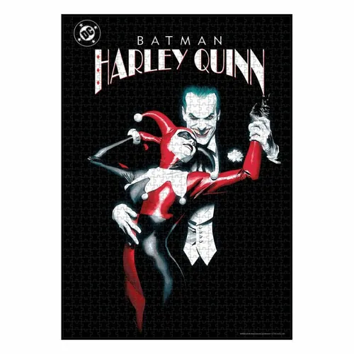 SD Toys Puzzle DC Comics - Joker & Harley Quinn, spannendes Puzzle für DC-Fans ab 3 Jahren, fördert Kreativität und Konzentration