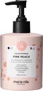 Maria Nila Color Refresh Pink Peach 9.46 - 300 ml - Coloration mit semipermanenten Farbpigmenten, die das Haar pflegt und strahlenden Glanz verleiht – ideal für eine lebendige Farbauffrischung!