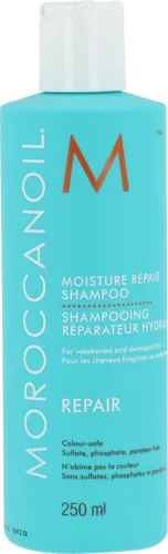Moroccanoil Repair Moisture Repair Shampoo 250 ml - Shampoo für geschädigtes Haar, revitalisiert und stärkt das Haar mit wertvollen Inhaltsstoffen, ideal für die tägliche Pflege.