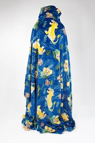 Kuscheldecke mit Kapuze, 120 x 150 cm, König der Löwen, Simba