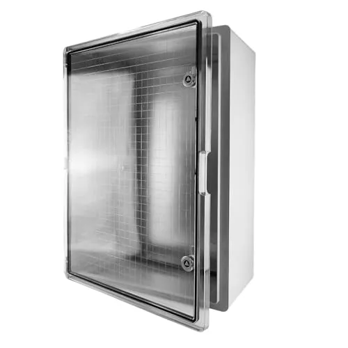 Leergehäuse mit transparenter Tür 600x800x260mm - Sonstige Elektroinstallationsartikel, IP65 Schutzart und IK10 Widerstand für maximale Sicherheit und Langlebigkeit.