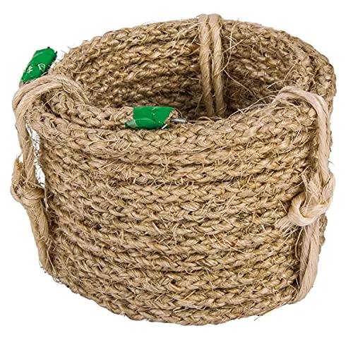 Rayher Hobby Rayher Sisaldraht, Figurendraht, natur, 8 mm ø, Bündel 5 m, Jutedraht, Basteldraht, 4102600, Beige