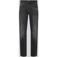 PME LEGEND Straight-Jeans NIGHTFLIGHT mit Stretch grau 34W/36L - Modische Straight-Jeans aus Denim mit bis zu 2% Stretchanteil für optimalen Tragekomfort, ideal für jede Gelegenheit. Größe 34W/36L.