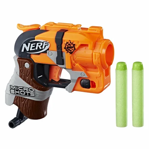 NERF MicroShots Zombie Strike Hammershot Blaster - Der Topseller unter den
