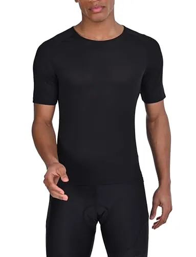 TCA Herren Kurzarm Fahrrad Baselayer Shirt - Atmungsaktives Sportshirt für Radfahrer - Radsport-Trikots & -Shirts für Herren, ultraleichtes Mesh für optimale Belüftung und schnelltrocknenden Komfort bei jedem Wetter.