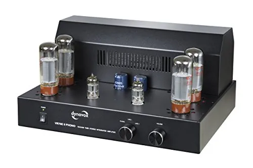 Dynavox Röhrenvollverstärker VR-70E II Phono schwarz