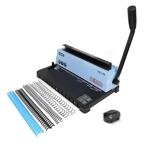 RAYSON Drahtbindegerät TD-130 für A4, 120 Blatt