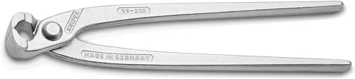 KNIPEX Monierzange (Rabitz- oder Flechterzange) glanzverzinkt 220 mm, 99 04 220 EAN