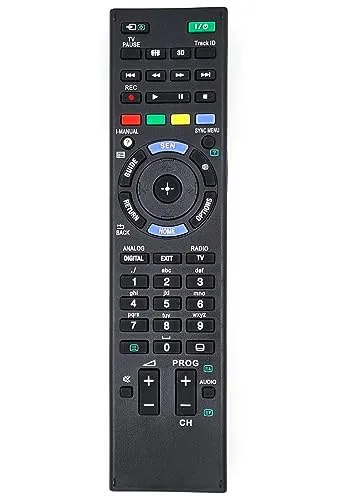 Ersatz Fernbedienung for Sony TV KDL-32W705B KDL-32W706B KDL-40EX650 KDL-40EX653 KDL-40EX655 KDL-40HX750