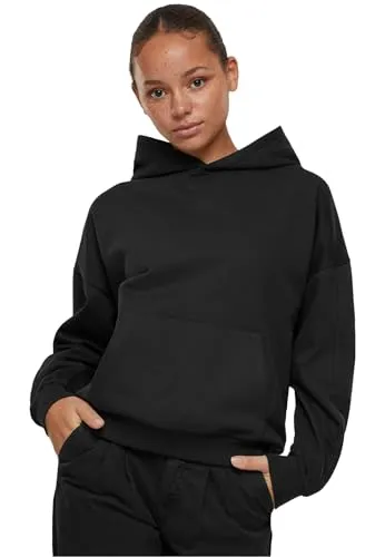 Urban Classics Damen Kapuzenpullover Ladies Organic Oversized Hoody - Kapuzenpullover für Damen aus 100% Bio-Baumwolle, bietet eine bequeme Oversized-Passform und ist umweltfreundlich – ideal für entspannte Styles.
