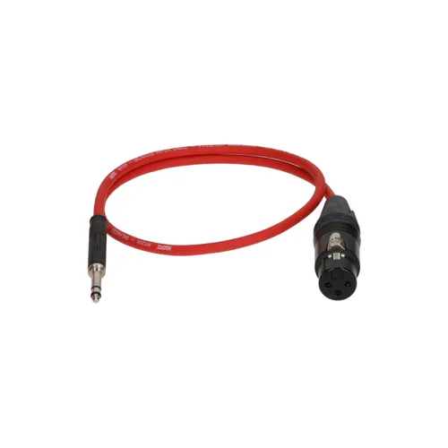 Klotz M4TF3-0100 Patchkabel 1 m - Professionelles Patchkabel für Audioanwendungen, extrem flexibel mit geringem Außendurchmesser, ideal für enge Platzverhältnisse und symmetrische Signalführung, Made in Germany.
