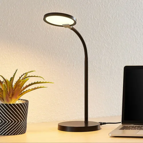 Lindby Schreibtischlampe Binera - 4,3 W LED Warmweiß - Kinderlampen mit dreistufiger Touch-Dimmfunktion für eine gemütliche Atmosphäre im Kinderzimmer oder Wohnzimmer.