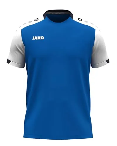 JAKO Kinder T-Shirt Dynamic, royal/weiß/Marine, 116 - Stylisches Funktionsshirt für Kinder aus 100% recyceltem Polyester, ideal für Training und Freizeit. Mit KEEP DRY Funktion für höchsten Tragekomfort beim Sport.
