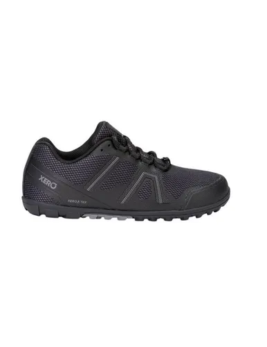 Xero Shoes Minimal-Travelschuhe Mesa Trail WP (wasserdicht) schwarz Damen, Größe Euro (US): 39 (8,5) - Leichter, wasserdichter Trail Runner für Damen. Ideal für Outdoor-Abenteuer und den Alltag. Mit nahtversiegeltem Innenschuh und robustem Schutz bleibt der Schuh auch bei Nässe und Schmutz zuverlässig.