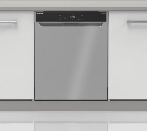 QW-NA3YU42AI-DE Spülmaschine Edelstahl, 60 cm - Weiße Ware, energieeffizient mit A-Klasse und leiser Betrieb bei 42 dB – ideal für jede Küche.