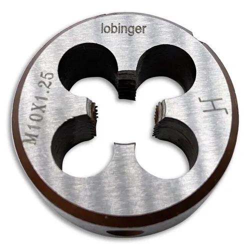 Lobinger® M10x1,25 Gewinde Schneideisen HSS metrisch Gewindeschneideisen Außen