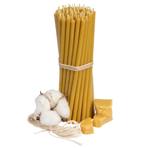 Ritualkerzen 16cm 100% Bienenwachs sehr biegsam Magie Knotenzauber Rituale 50