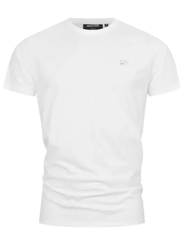 Indicode Herren Kloge T-Shirt mit Rundhals-Ausschnitt | Herrenshirt Sommershirt Marshmellow, L
