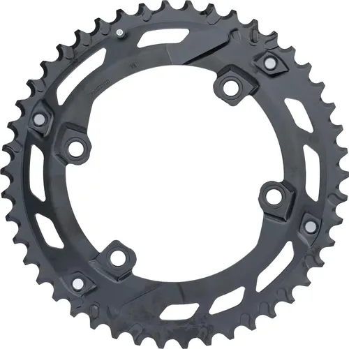 Shimano Cues FC-U6000 2-fach Kettenblatt schwarz 46-30 Zähne - Hochwertiges 2-fach Kettenblatt für präzise Schaltvorgänge, ideal für anspruchsvolle Fahrradfahrer. Robuste Bauweise für langanhaltende Leistung.
