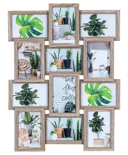 Levandeo® Bilderrahmen Collage 45x58cm für 12 Fotos von Levandeo