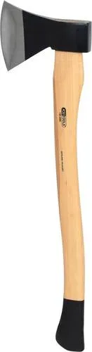 KS Tools 1402066 Axt 700mm - Hochwertige Forstwerkzeuge - Forstwerkzeuge mit 1800g Kopfgewicht und geschmiedeter Klinge, ideal für präzises Arbeiten im Wald und Garten.