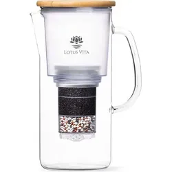 Lotus Vita Wasserfilter Glaskanne Enya