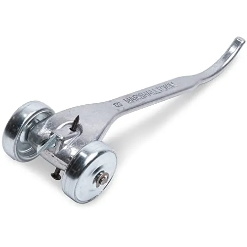 Marshalltown Fugenkratzer 216x76 mm, robust und ergonomisch - Fugenreiniger aus hochwertigem Stahl mit konturiertem Aluminiumgriff. Ideal zum Vorbereiten von Wänden vor dem Verputzen oder Spachteln.