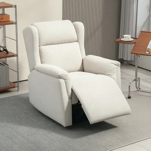 HOMCOM Relaxsessel mit Liegefunktion, Fernsehsessel für Wohnzimmer